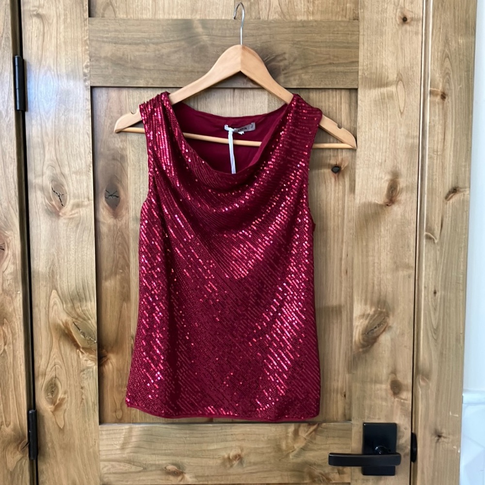 Sequin top